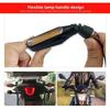 2pcs Motorcycle Turn Signal 36LED Lights Front Rear Tail Flowing Amber Indicator Red Brake Combination Tail Lights 12.8V