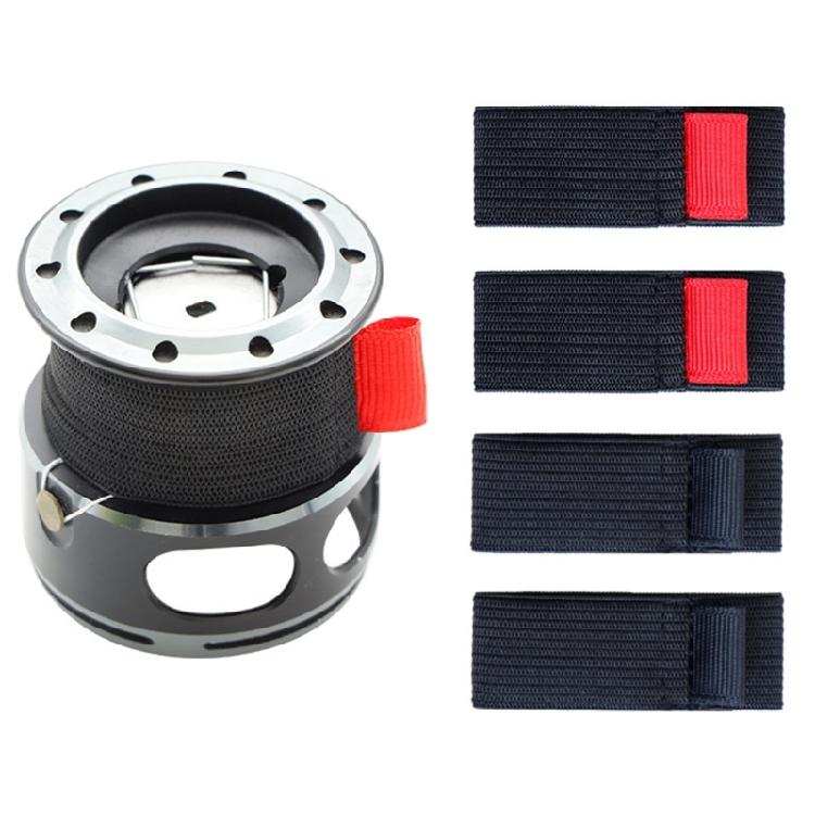 4Pcs 4 Size Options Fishing Reel Spool Belt Elastic Fishing Reel Protections