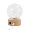 This enchanting dome-shaped LED light, measuring 10 x 10 x 13.5cm high, creates a relaxing and ambiance-filled room. Its soft, relaxing light is USB-p