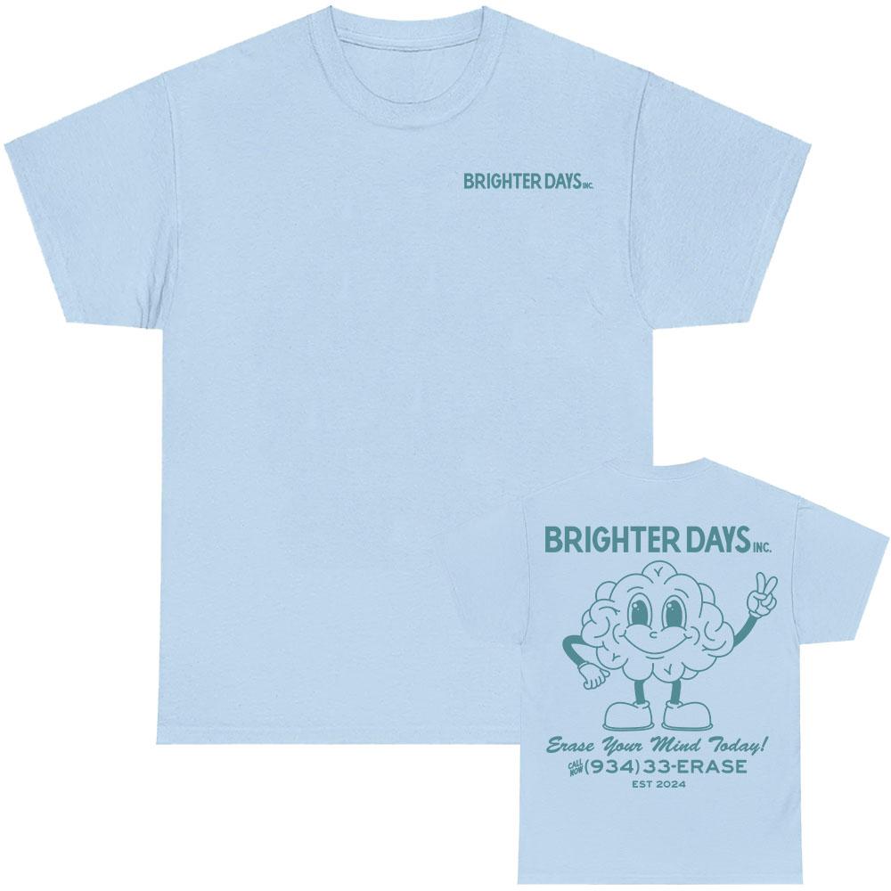 Brighter Days 934-33-ERASE T-Shirt Baumwolle Sommer T-Shirts ArianaGrande Eternal Sunshine Deluxe Album Grafik T-Shirt für Männer Frauen