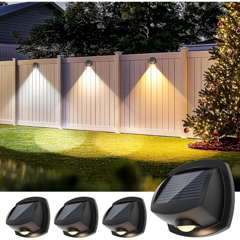 Solar Light Outdoor Waterproof 7 Colors Wall Lamp Solar Street Light Led Garden Wall Light
