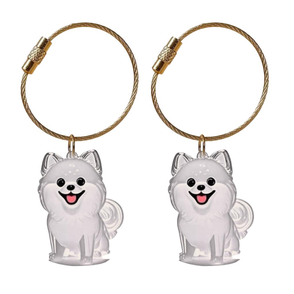 Pet Hair Collector Keepsakes Keychain Box For Dog Cats And Small Animals Furs Storage Container With Easy To Open Design