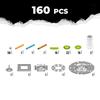 768 geomag mechanics motion recycled magnetic gears 160 pcs - jeux de construction magnétiques - jeux de construction - unisexe