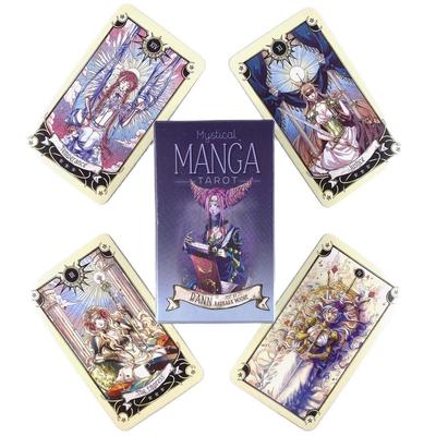 Baraja de Tarot de Manga mística, juego de mesa para fiesta de ocio, cartas de oráculo de profecía de adivinación