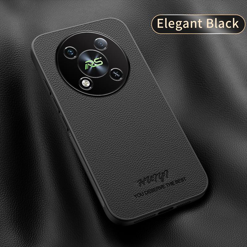 Luxury Business Leather Soft Frame Magnetic Cover For Infinix Itel RS4 Phone Cases Capa