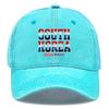 "SOUTH KOREA" "DAEHAN MINGUK" Flag Printed Sun Hat , Adjustable Snapback Baseball Cap Curved Brim Unisex Stylish Slouchy Dad Hat
