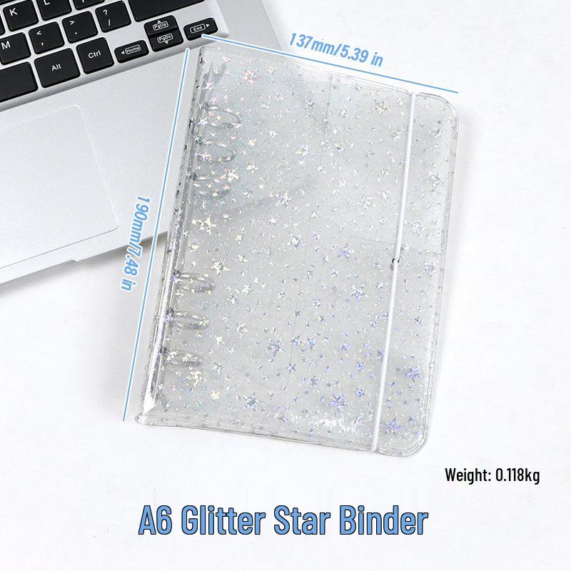 A6 Color Loose-Leaf Binder Notebook - Student Diary & Simple Planner