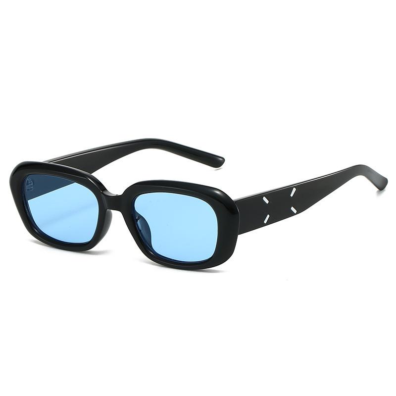 JYL Small Square Oval Sunglasses Women Retro Punk Fashion Shades / 6230