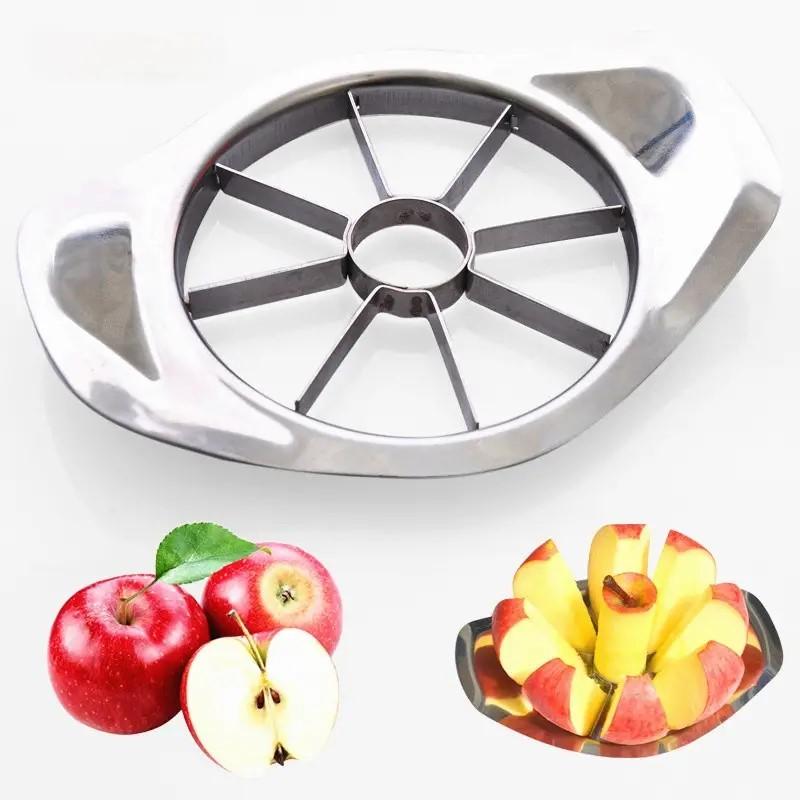 1pc 304 Stainless Steel Apple Cutter Chopper Vegetable Cutter Fruit Pear Divider