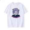 Summer Hot Sale Japan Anime Call Of The Night T-Shirt Unisex Fashion Hip Hop Streetwear Top Y2k Gothic Cotton Oversized T-Shirt