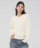 CHASECULT Women'S V-Neck Winged Sweater - Ivory