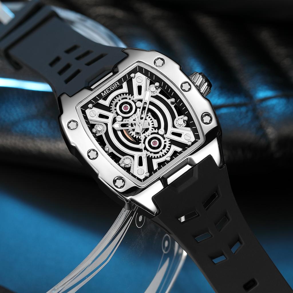 MEGIR Luxus Herrenuhr Mode Design Quarz Uhr Militär Sport Leuchtzeiger Armbanduhr Uhr Freizeit Relogio Masculino 8116