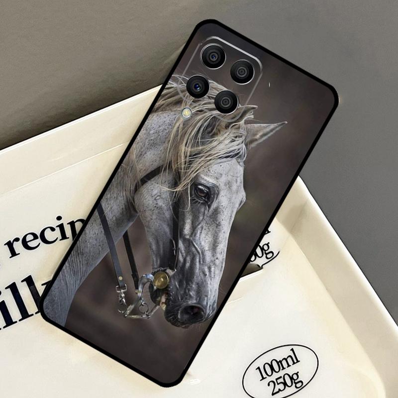 Animal Steed Horse Case For Samsung Galaxy M32 M12 M52 M15 M35 M55 M31 M56 M36 M16 M06 M13 M33 M53 M14 M34 M54