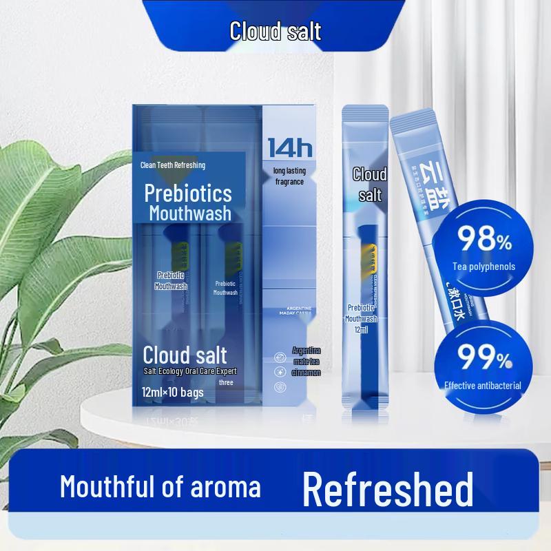 

Cloud Salt Prebiotic Mouthwash