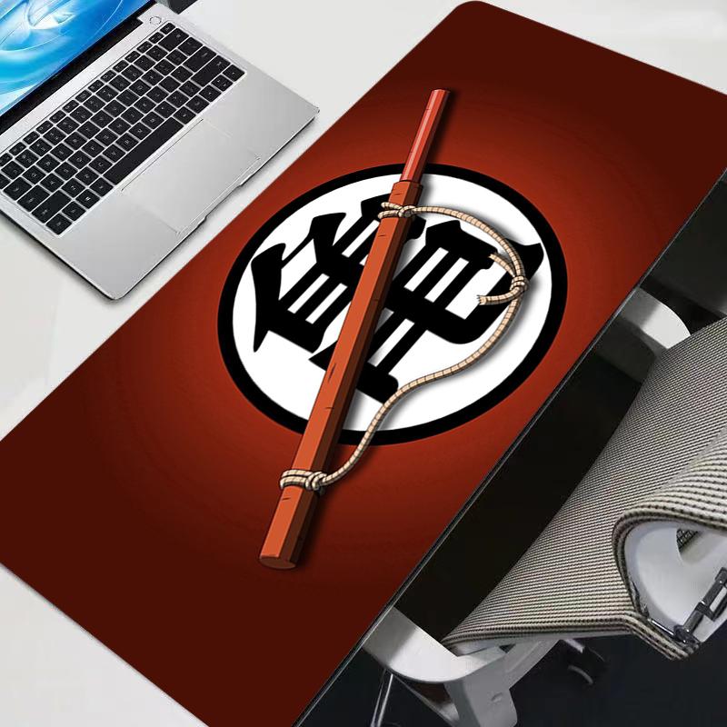 Mouse mat Gaming Keyboard Rug Laptop Japan Cool Anime Mouse Pad XXL Black DBZ Dragon Ball Z Desk Mat PC Gamer Carpet Mousepad