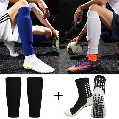 Egy Set Hight Elasticity Labdarúgás lábszárvédők Felnőttek Gyerekek Sport Leggings Huzat Kültéri Védő Felszerelés Nop Slip Focizokni