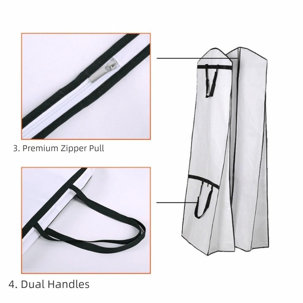 Large Size Dustproof Cover Case Thickened Dress Storage Protector Bridal Gown Protection