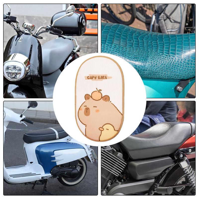 Capybara Motorcycle Seat Cushion Cool & Breathable Electric Motorbike Seat Pad Capybara Seat Cover Motorcycle Accessories
