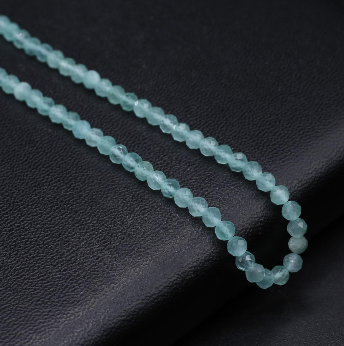 

Граненые бусины из натурального камня, опаловые изолированные бусины, подвески для изготовления ювелирных изделий, ожерелье, браслет, серьги, аксессуар, размер 4 мм 4mm