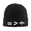 Equality Is Greater Than Division Black History Month Beanie Hats Bonnet Hats Men Women Knitted Hat Autumn Winter Head Wrap Caps
