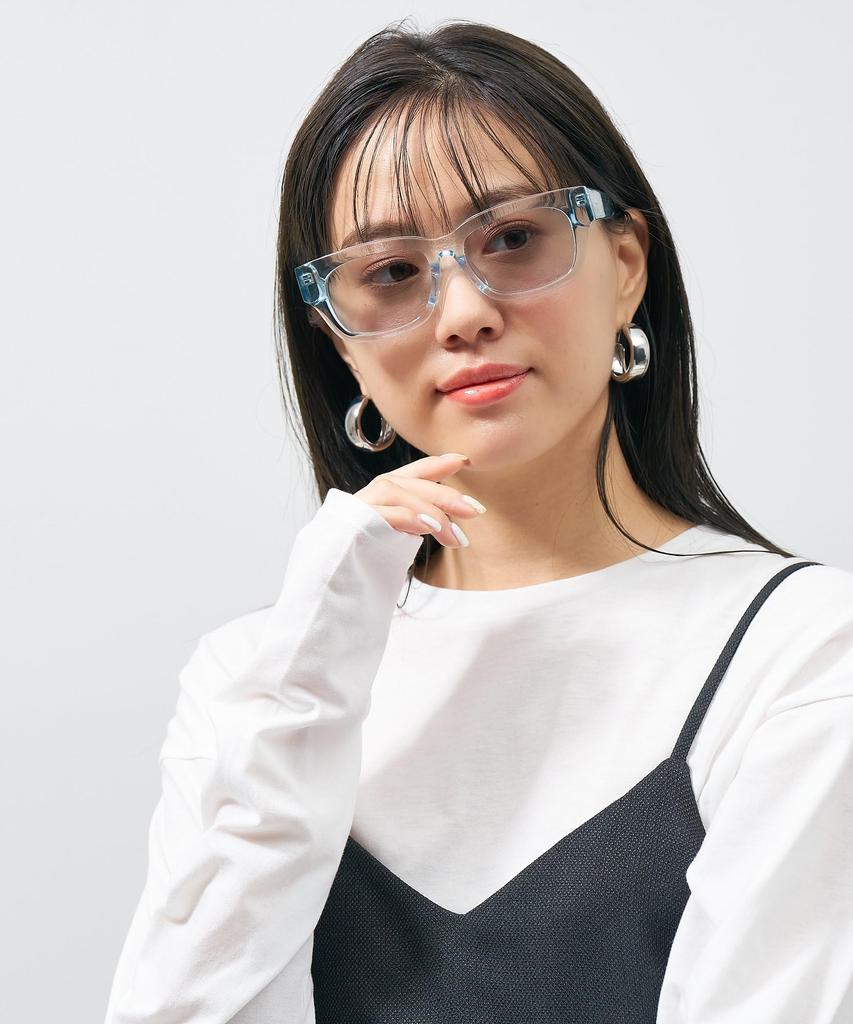 [Zoff] SUNCUTGlassesUV100%CUT Wellington-style Sunglasses  Colored Lenses, Thick Frame, Stylish, UV Protection, Men's, Women's, Unisex [ZA251G0960A1