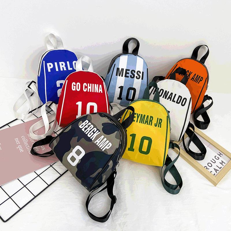 

Fashion children s backpack, letter printed shell bag, kindergarten backpack, digital foreign style men s and women s baby tide bag камуфляжний