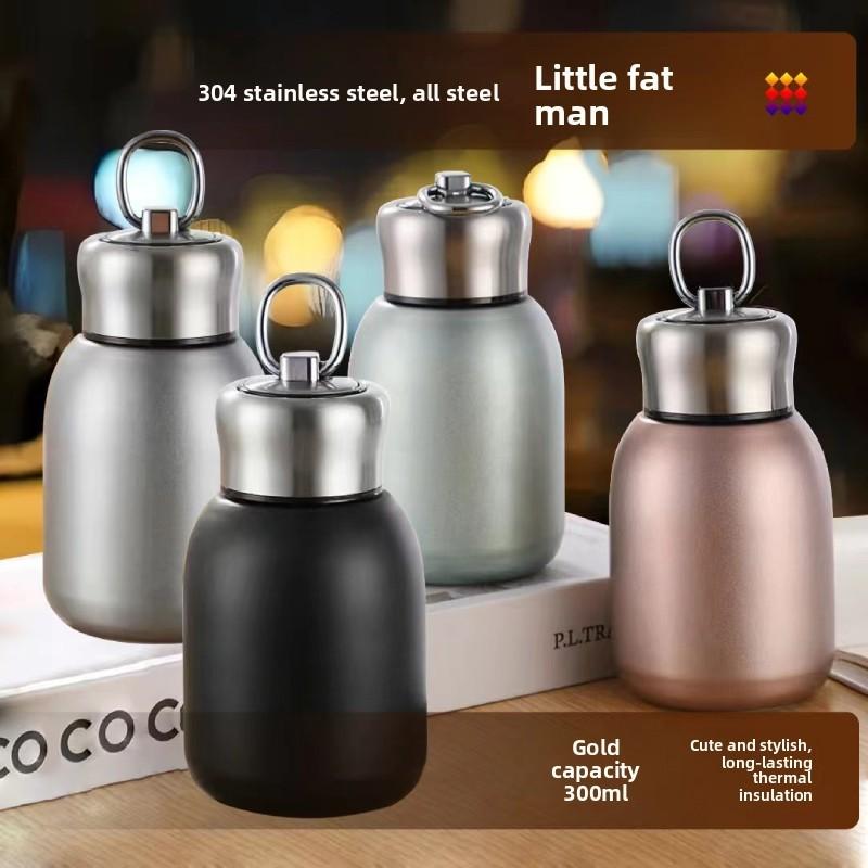 Steel Mini Stainless Water Bottle Insulated Vacuum Hot Cold Thermos Gift Cup