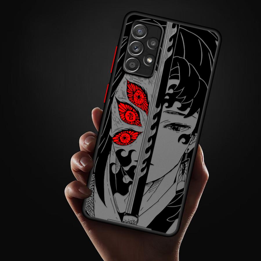 Hot D-emon Anime S-layer Case for Samsung Galaxy A52S A72 A54 A34 A36 A17 A52 A14 A23 A73 A33 A53 A16 A15 A56 A55 A35 Phone