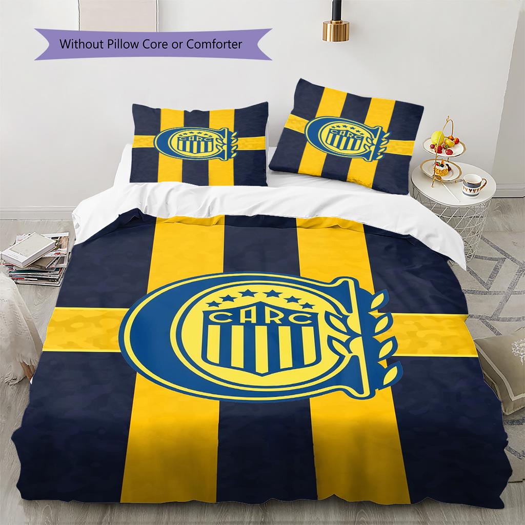 Carc 1889 Pattern Bedding Set Quilt Cover Pillowcase Home Decor Gift (1 * duvet cover + 2 * pillowcase, without core)