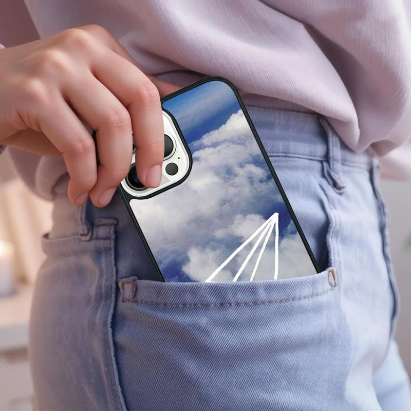 Paper Airplane Plane Trippy Phone Case For iPhone 17 Air 15 16e 14 13 Pro Max Coque 12 11 Pro Max PLUS cover