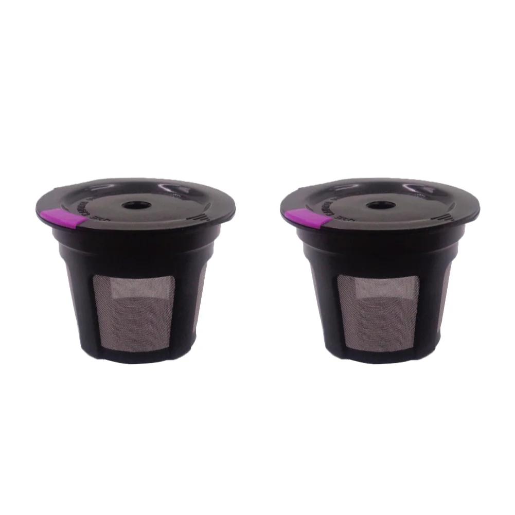 1-6PCS Reusable K Cups for Keurig Universal Refillable Eco-Friendly Coffee Filters with Spoon for Keurig 1.0/2.0 Mini Plus Serie
