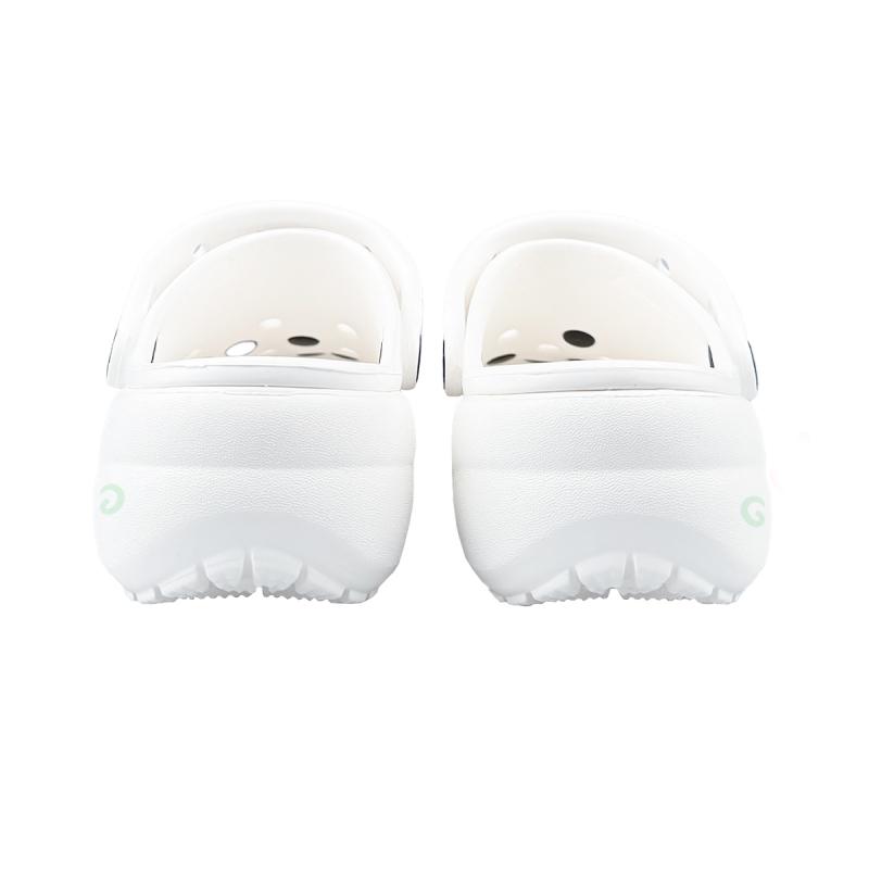 Crocs Classic clog EVA Dopamine Three-dimensional Pendant Lollipop Element Gift Box Hole Shoes Women's White