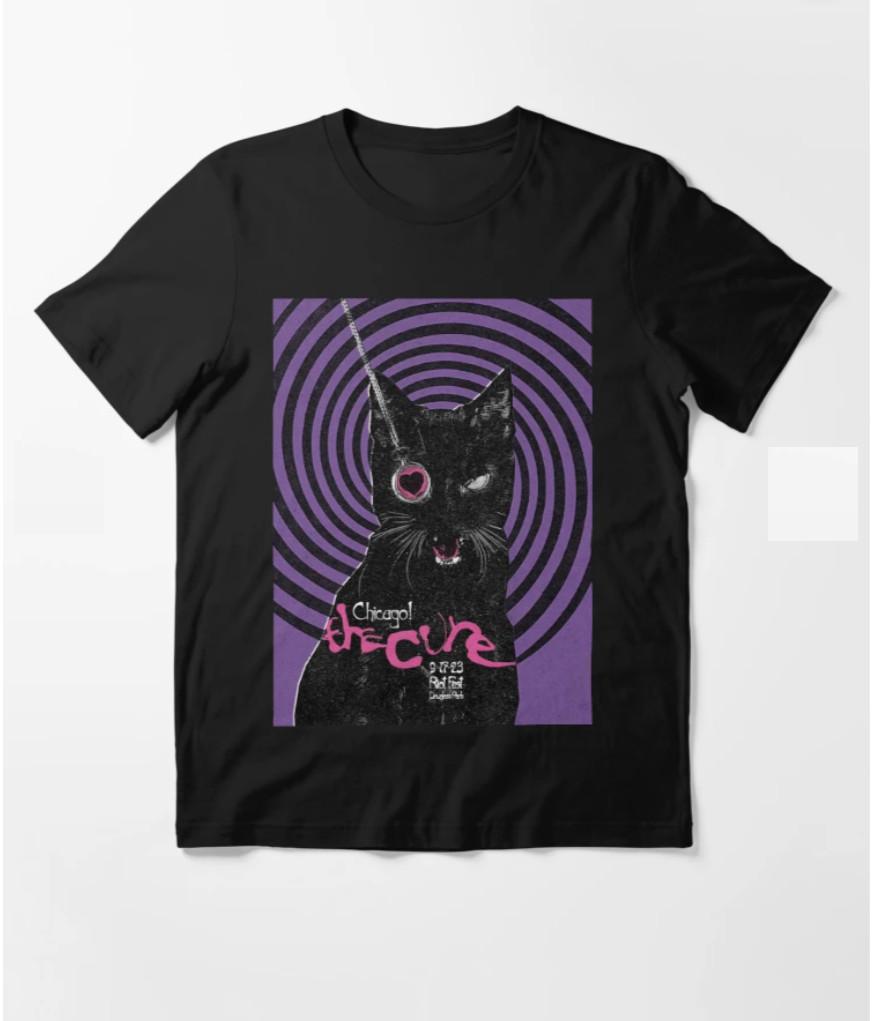 The Cure Love Cat Album Shirt 90s The Cure Tour Shirt Rock Music Band S