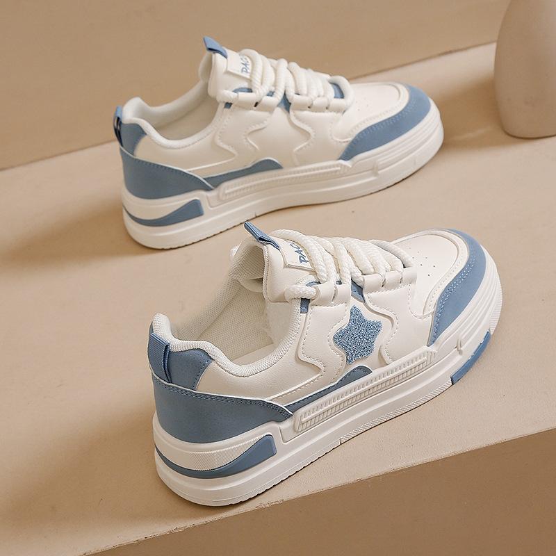 

Platform star board shoes spring 2025 new casual versatile campus little white shoes niche shoes women s tide 35