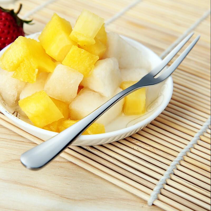 Zhaoran Creative Simple Stainless Steel Fruit Fork
