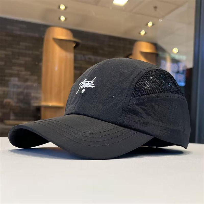 Spring Summer Adjustable Quick Dry Braethable Hat Outdoor Sport Sun Protection Baseball Cap Unisex Mesh Cap Foldable Cycling Hat
