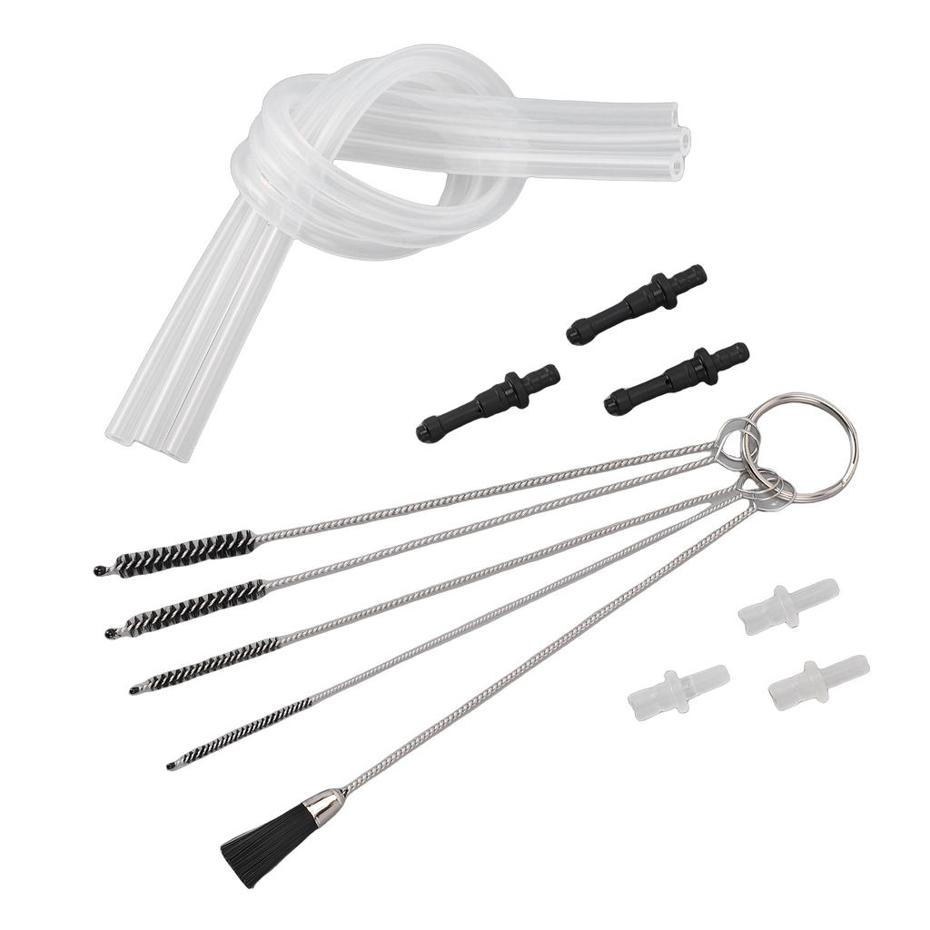 Set Tubo del Latte per Macchina da Caffè Jura Completamente Automatica Tubi del Latte per Caffè con Connettori Spazzole per Tubi