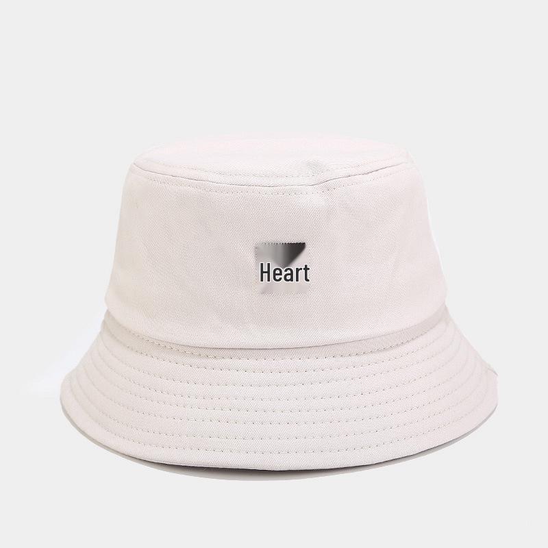 Korean Style Smiley Face Women's Bucket Hat - Summer Casual Sun Hat, Trendy and Versatile for Students and Couples