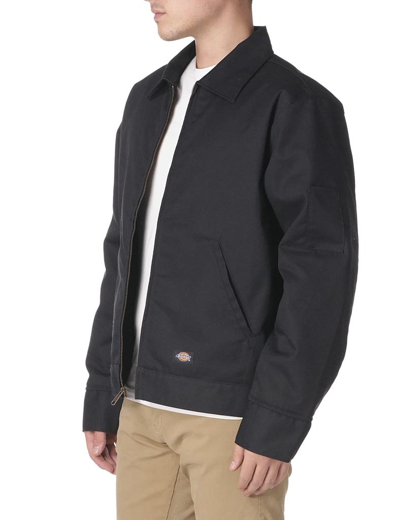Dickies Insulated Eisenhower Front Zip Jacket Black Medium