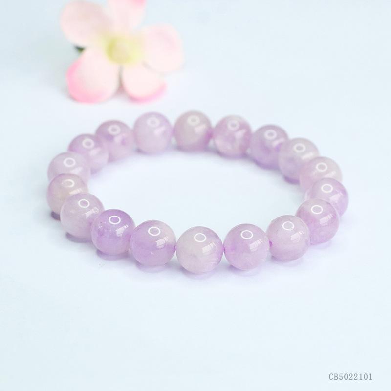 2026 Ximang Lavender Bracelet Mauve Jade Single Circle Crystal Colored Live S5022101
