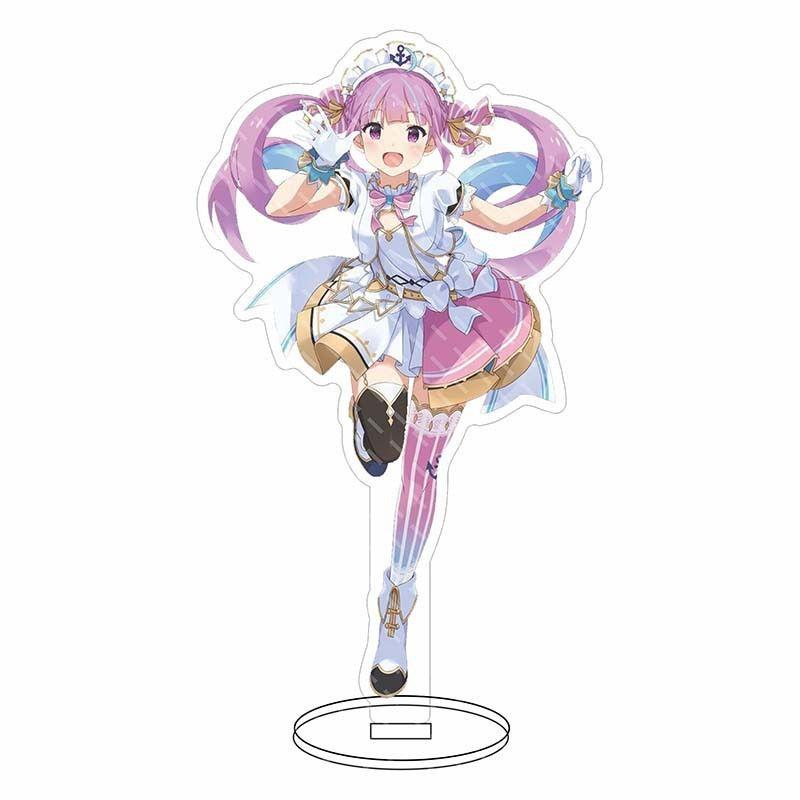 Hololive Vtuber Acrylic Stand Adorable Desktop Decor Featuring Fubuki Okayu Ayame Subaru Matsuri
