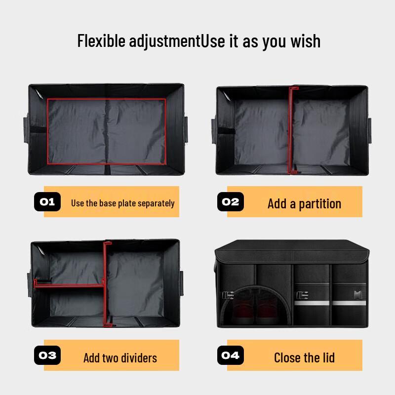 Foldable Car Trunk Organizer