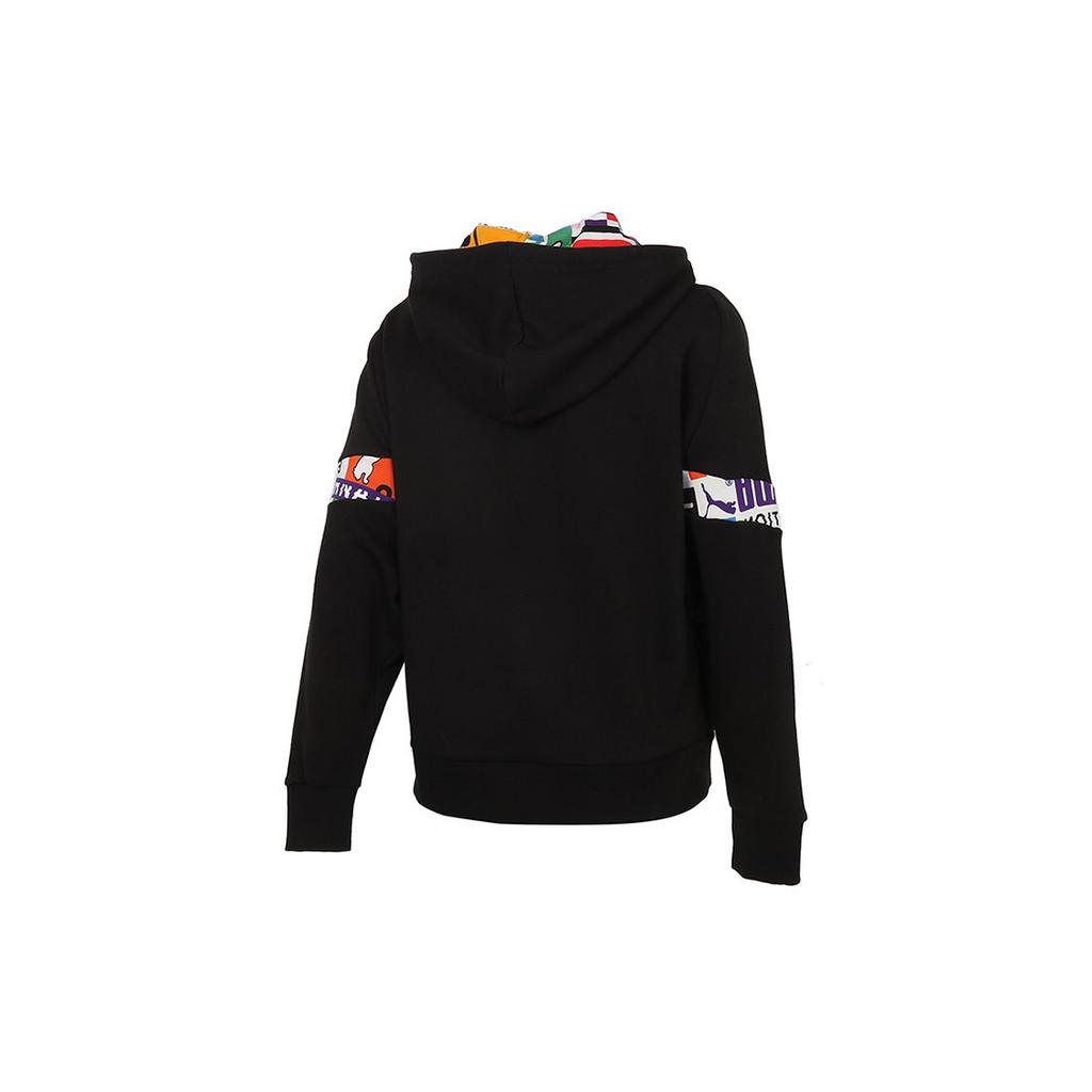 Puma Breathable Comfort Casual Hoodie Women Tops Black 531351-01