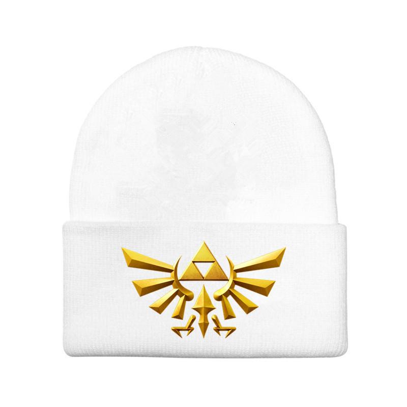 Of Legend Zelda Printed Knit Hat With Ear Protection For Game Enthusiasts