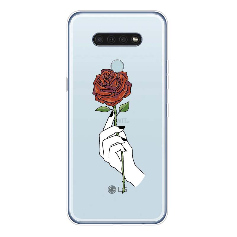 Love Yourself Flower Kpop pentru LG K92 K52 K62 K22 K71 K61 K51S K41S G8 G8S G8X V35 V50 V40 V50S V60 Q60 Husa de telefon
