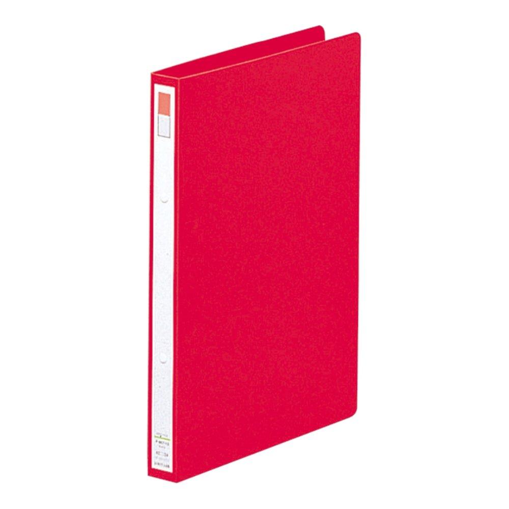 LIHIT LAB B5 2-Ring File, Red, Pack of 10, F862-1_10