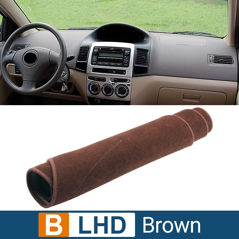 Pentru Toyota Vios 2002 2003 2004 2005 2006 2007 Husa pentru bordul mașinii Evitați lumina umbririi pentru soare Carcasă anti-UV Covoare anti-alunecare