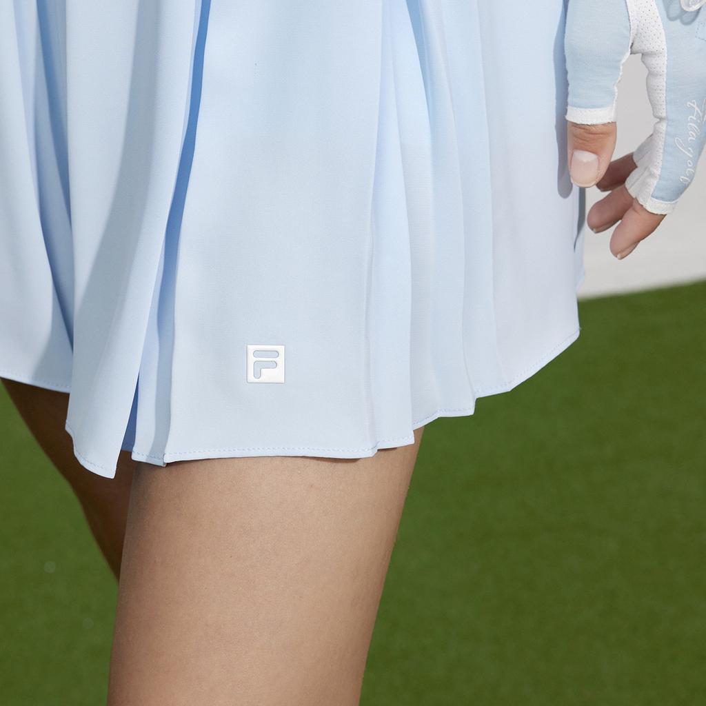 New FILA Golf Series SS24 Casual Short Skirts Women's Light Sky Blue A11W425302FLB