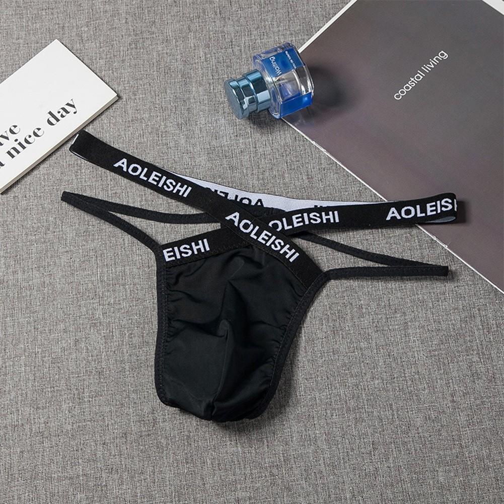 T-Geri Erkek Külot Sırtı Açık Bulge Kese Külot Elastik