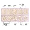 10-Grid ABS Pearl Bead Set for DIY Bracelets and Phone Chains